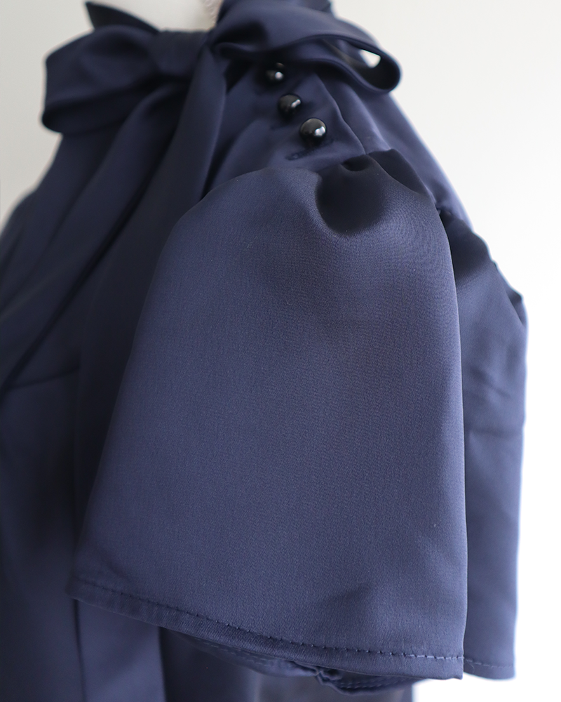 Silky Ribbon Blouse