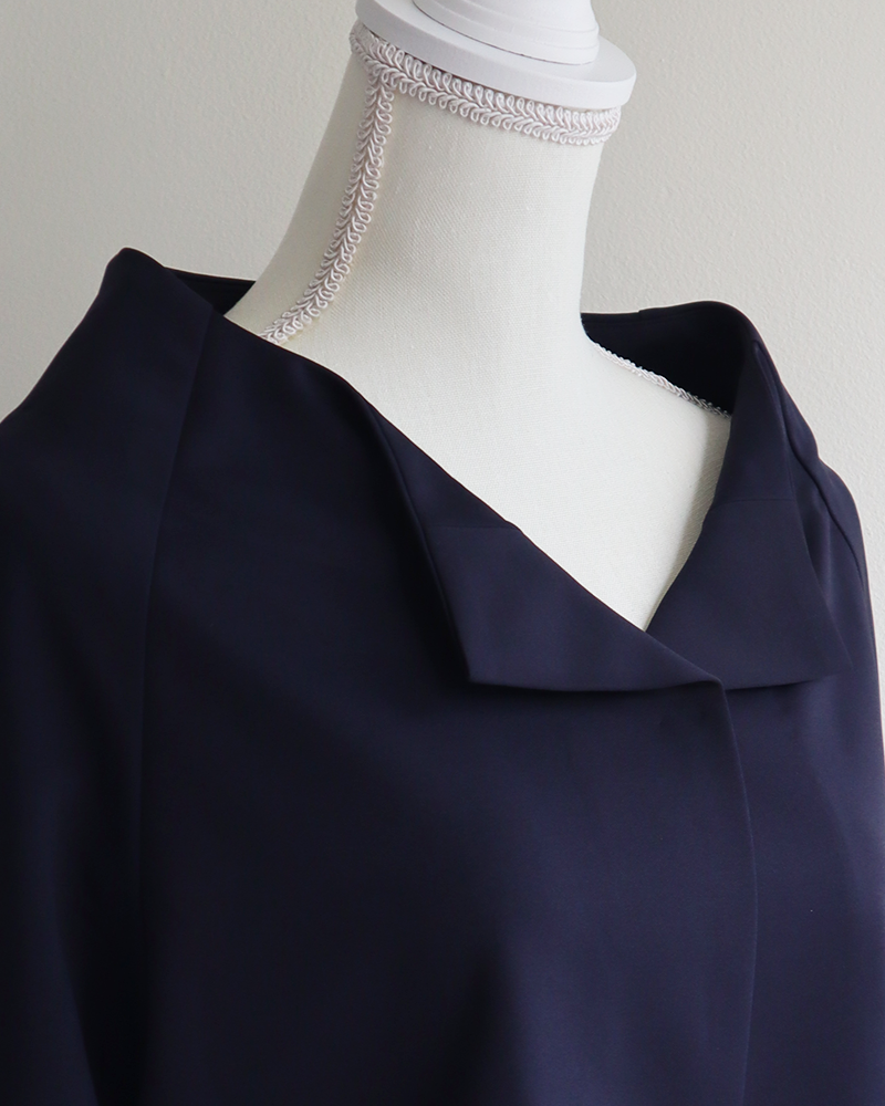 Sculpted Collar Jacket