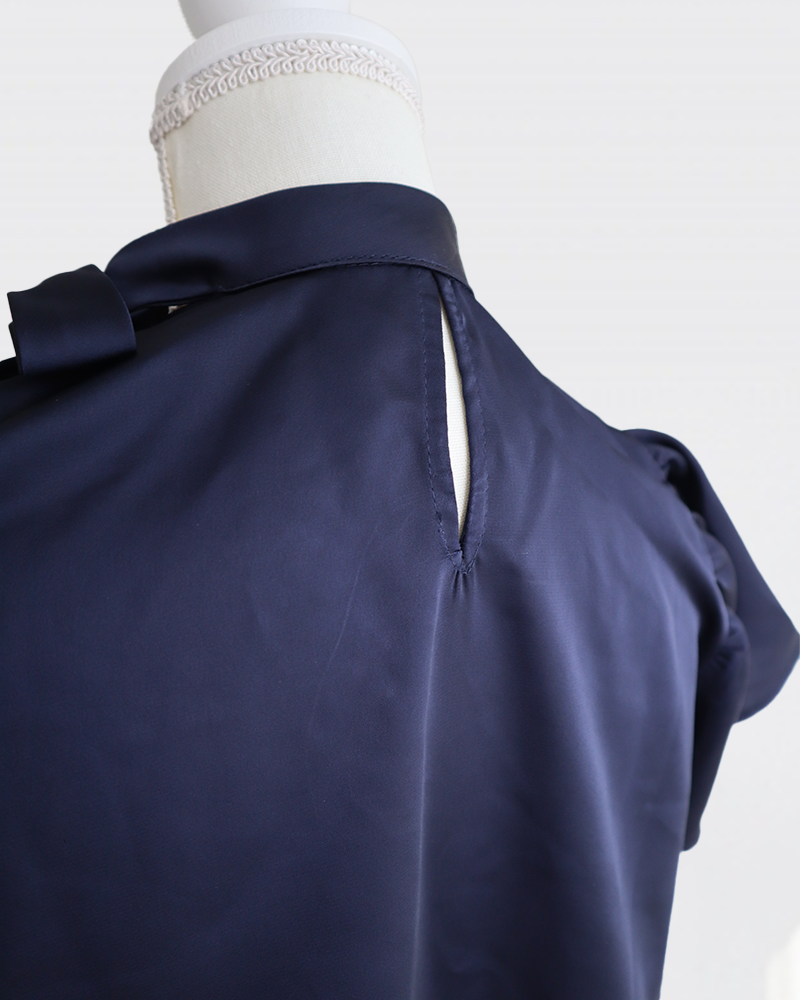 Silky Ribbon Blouse