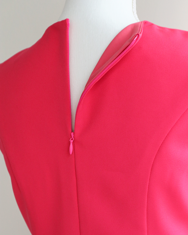 Lufty Dress Double RedPink