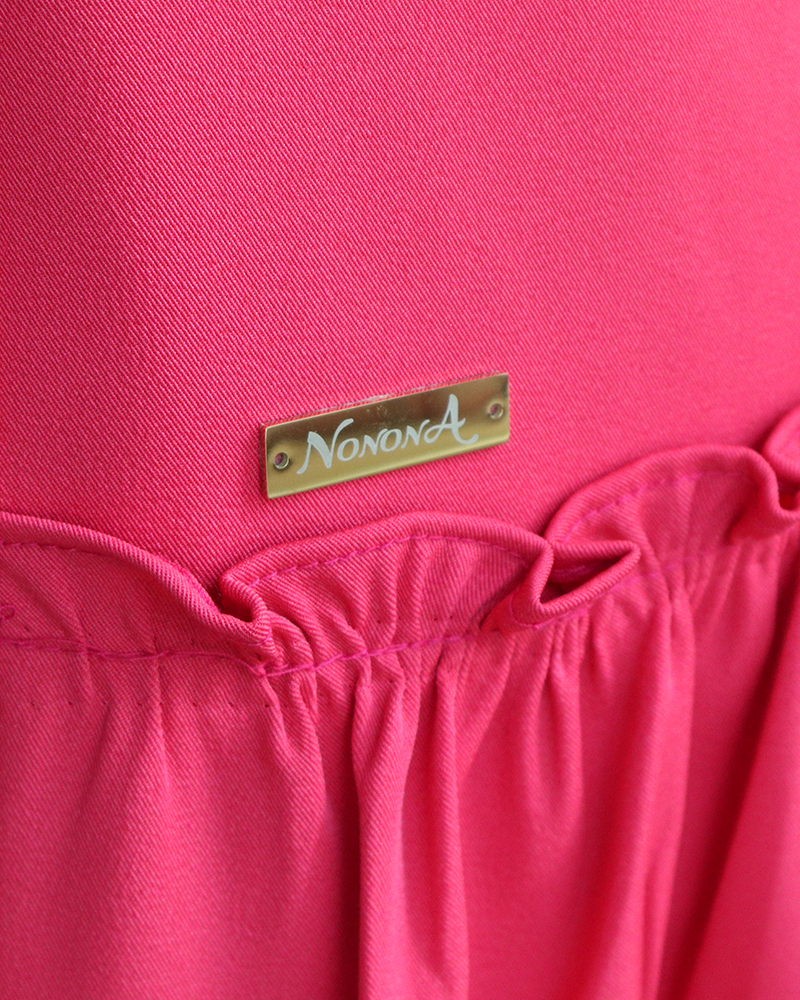 Lufty Dress Double RedPink