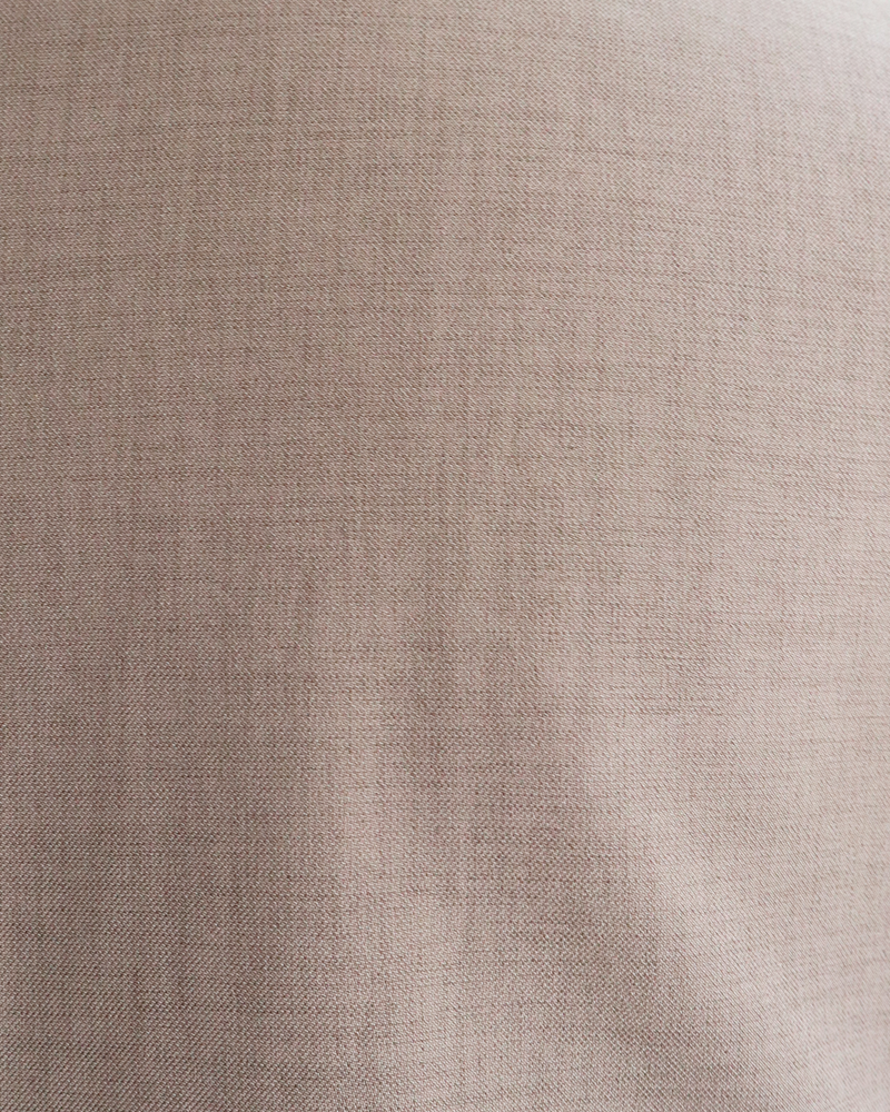 Petal Flare Dress Beige