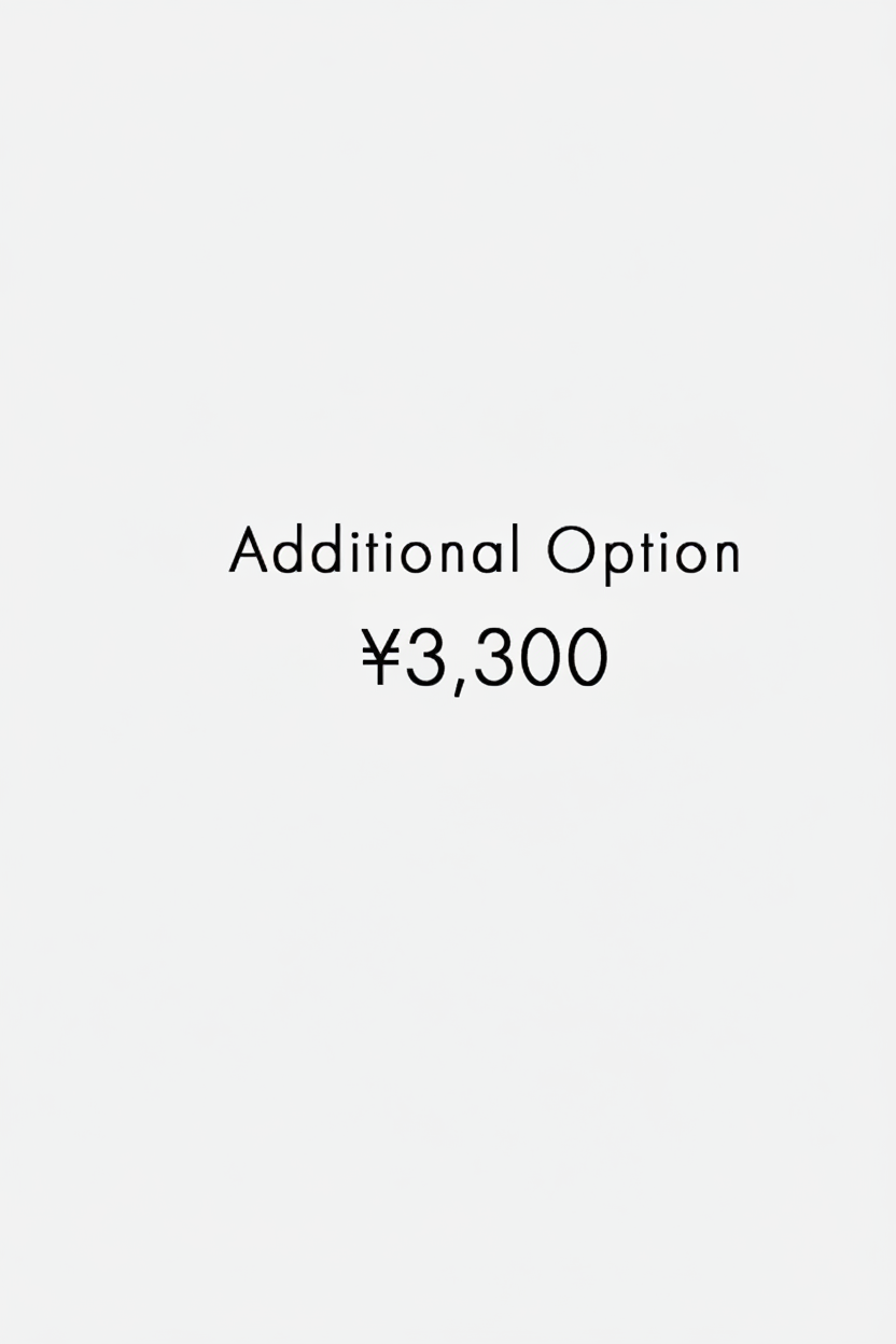 Additional Option (¥1,650)