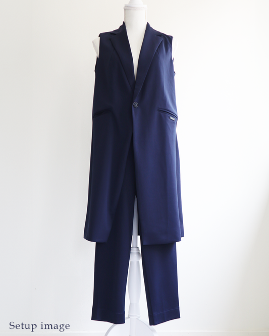 Glide-Line Long Gilet NAVY