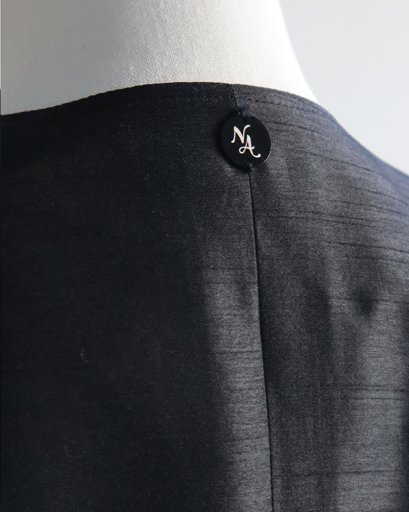 Ruffle Bloom Jacket BLACK