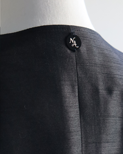 Ruffle Bloom Jacket BLACK