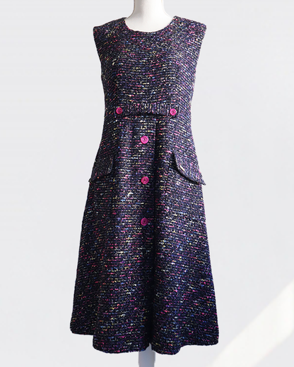 Muse Tweed Flare Dress