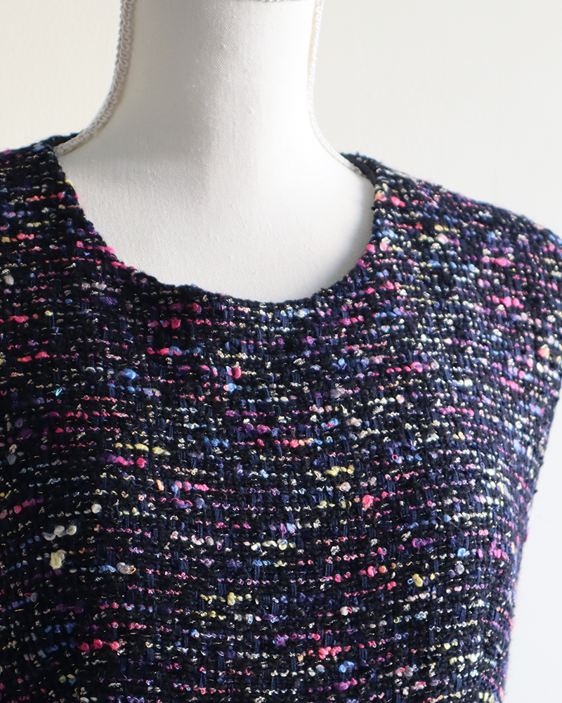 Muse Tweed Flare Dress