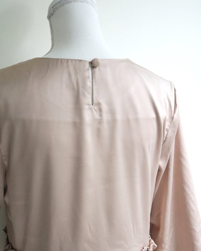 Lustre Frill Blouse