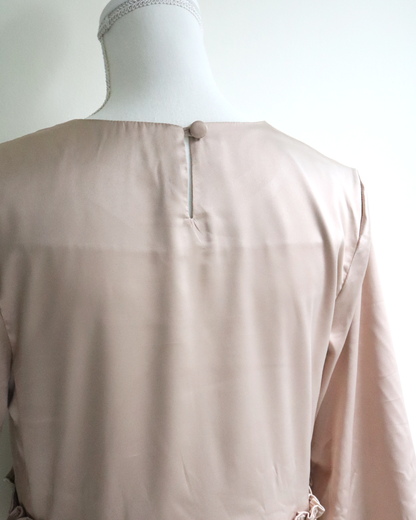 Lustre Frill Blouse