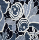 339 Navy Floral