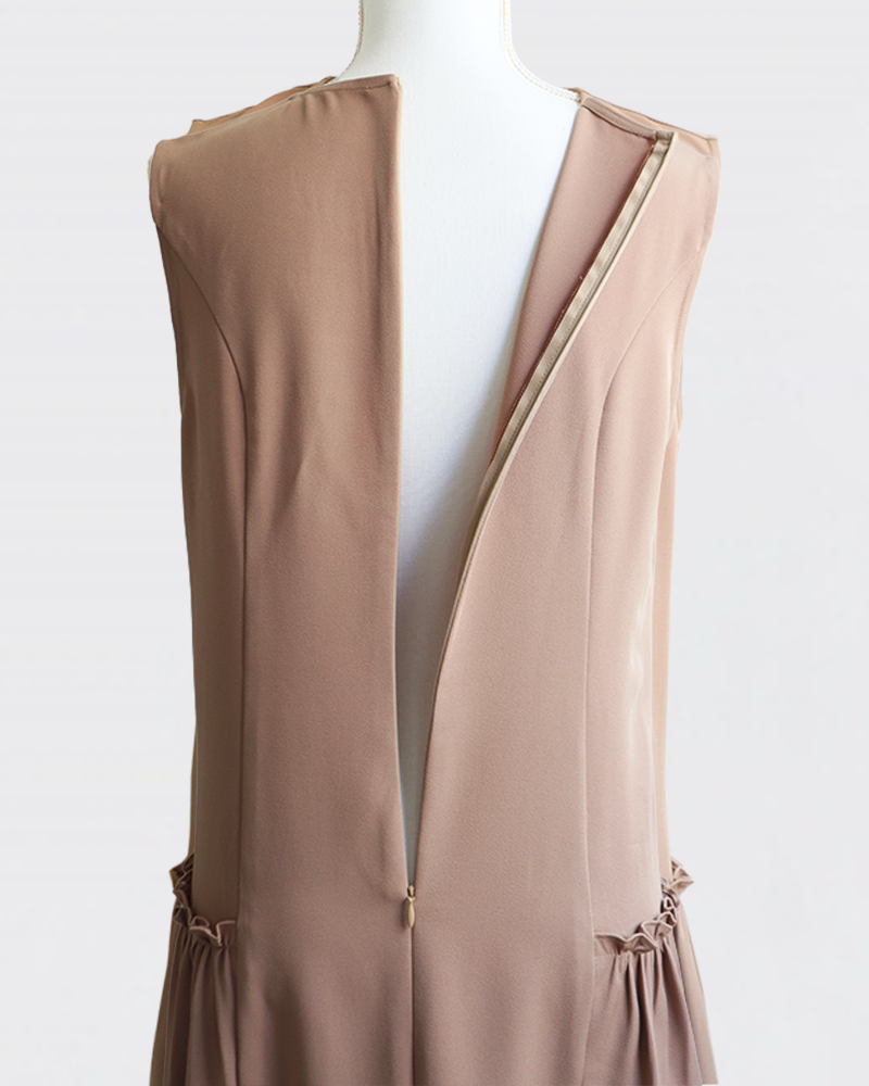 Lufty Dress AMBER BROWN