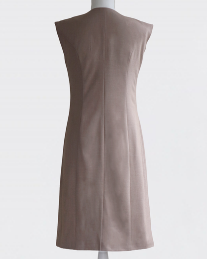 Nocolla Long Gilet BEIGE