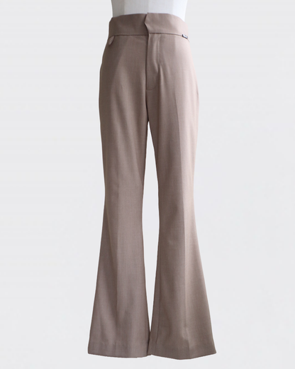 G-ring Flare Pants BEIIGE