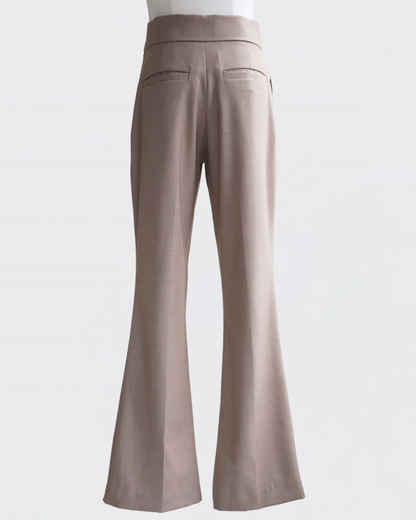 G-ring Flare Pants BEIIGE