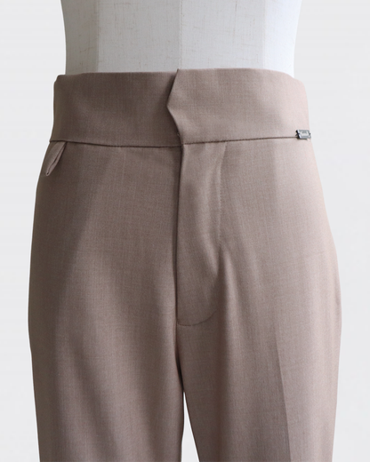 G-ring Flare Pants BEIIGE