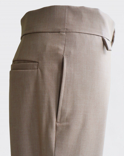 G-ring Flare Pants BEIIGE