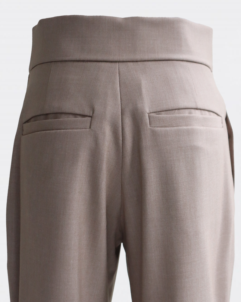 G-ring Flare Pants BEIIGE