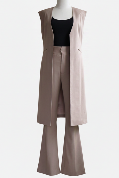 G-ring Flare Pants BEIIGE