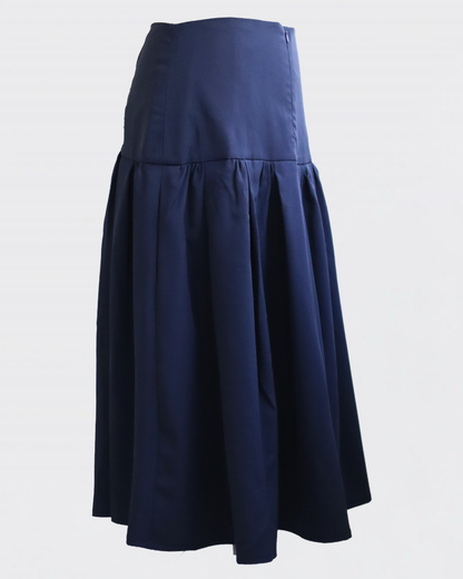 Arc Smock Skirt NAVY