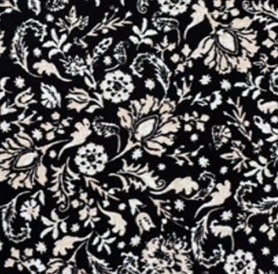 328 Black Botanical