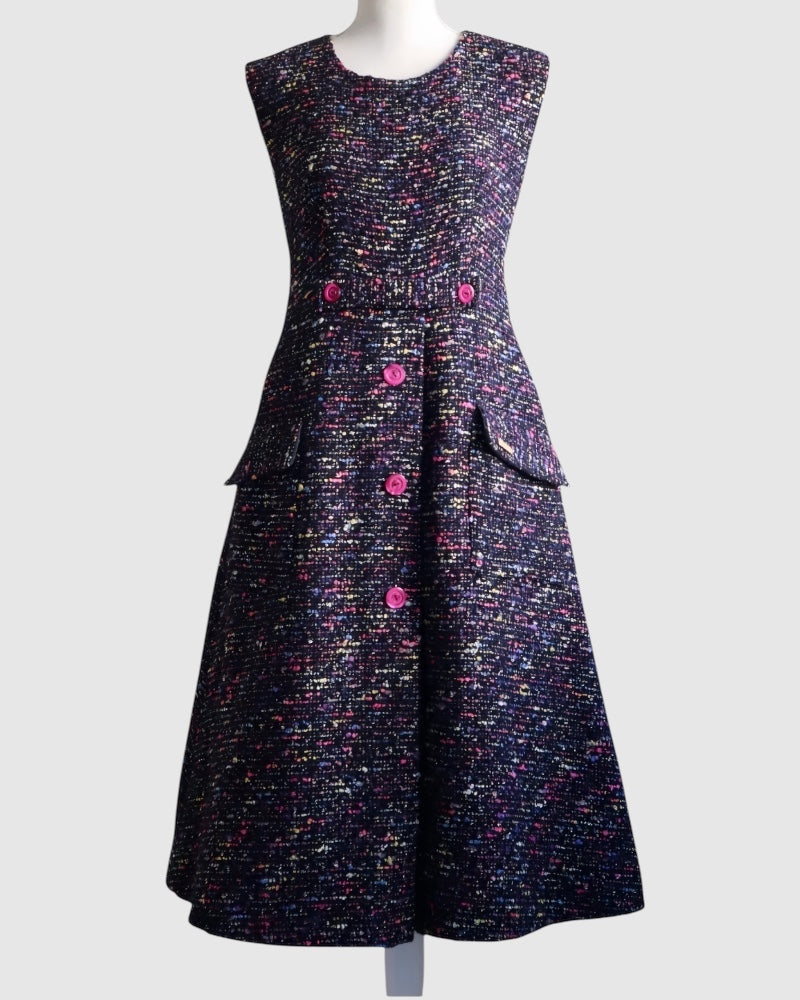 Muse Tweed Flare Dress