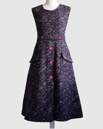 Muse Tweed Flare Dress