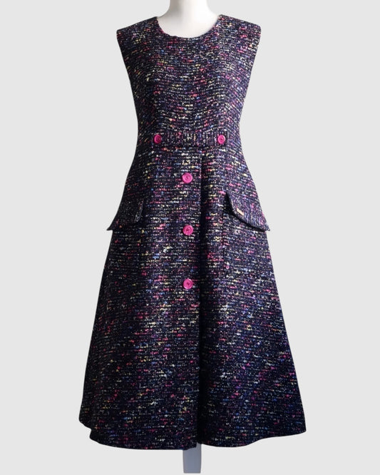 Muse Tweed Flare Dress