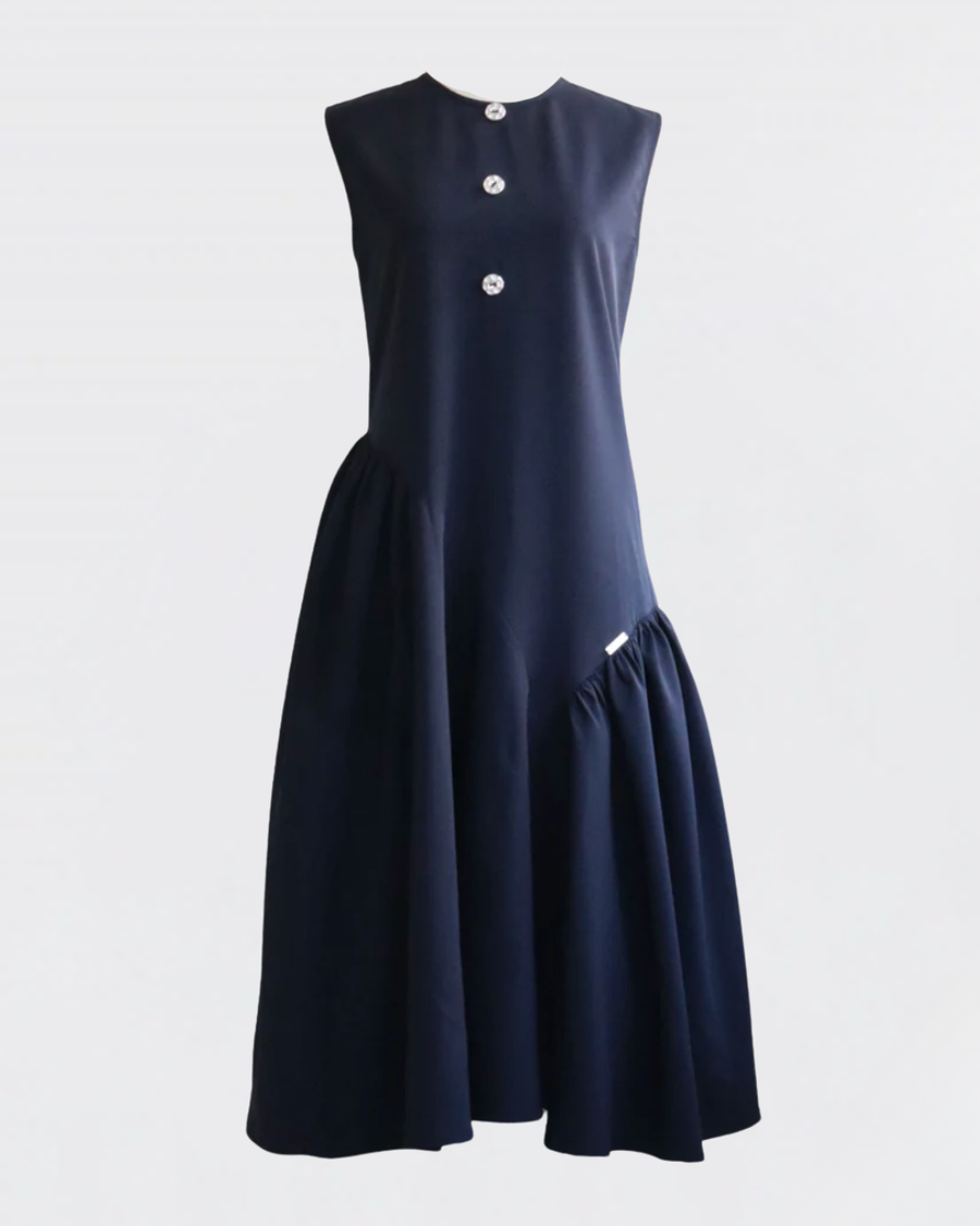 Cross Flare Dress