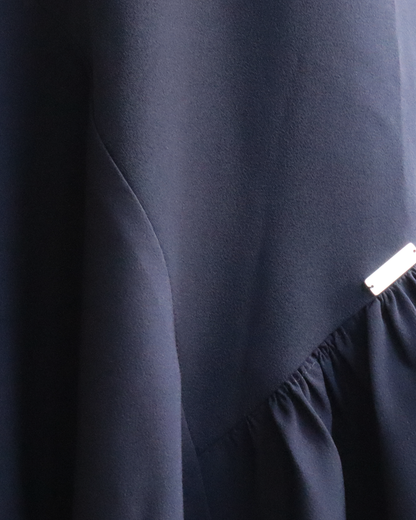 Cross Flare Dress NAVY