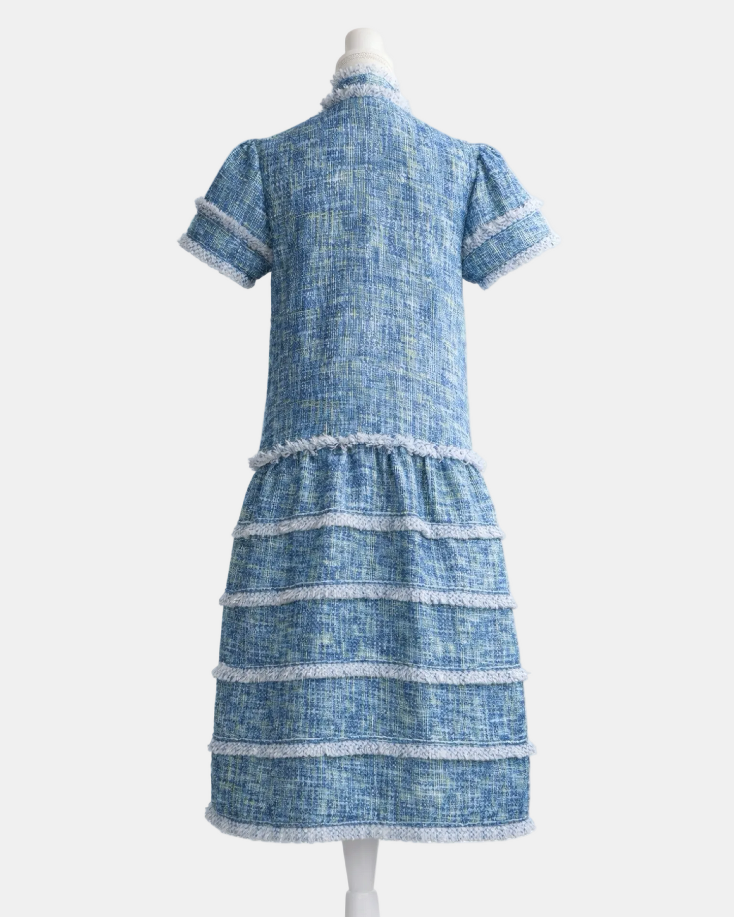 Cherie Tier Dress MIST BLUE