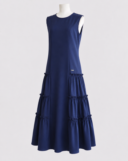 Lufty Dress NAVY - Long