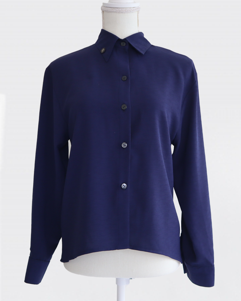 Smooth Fit Shirt NAVY